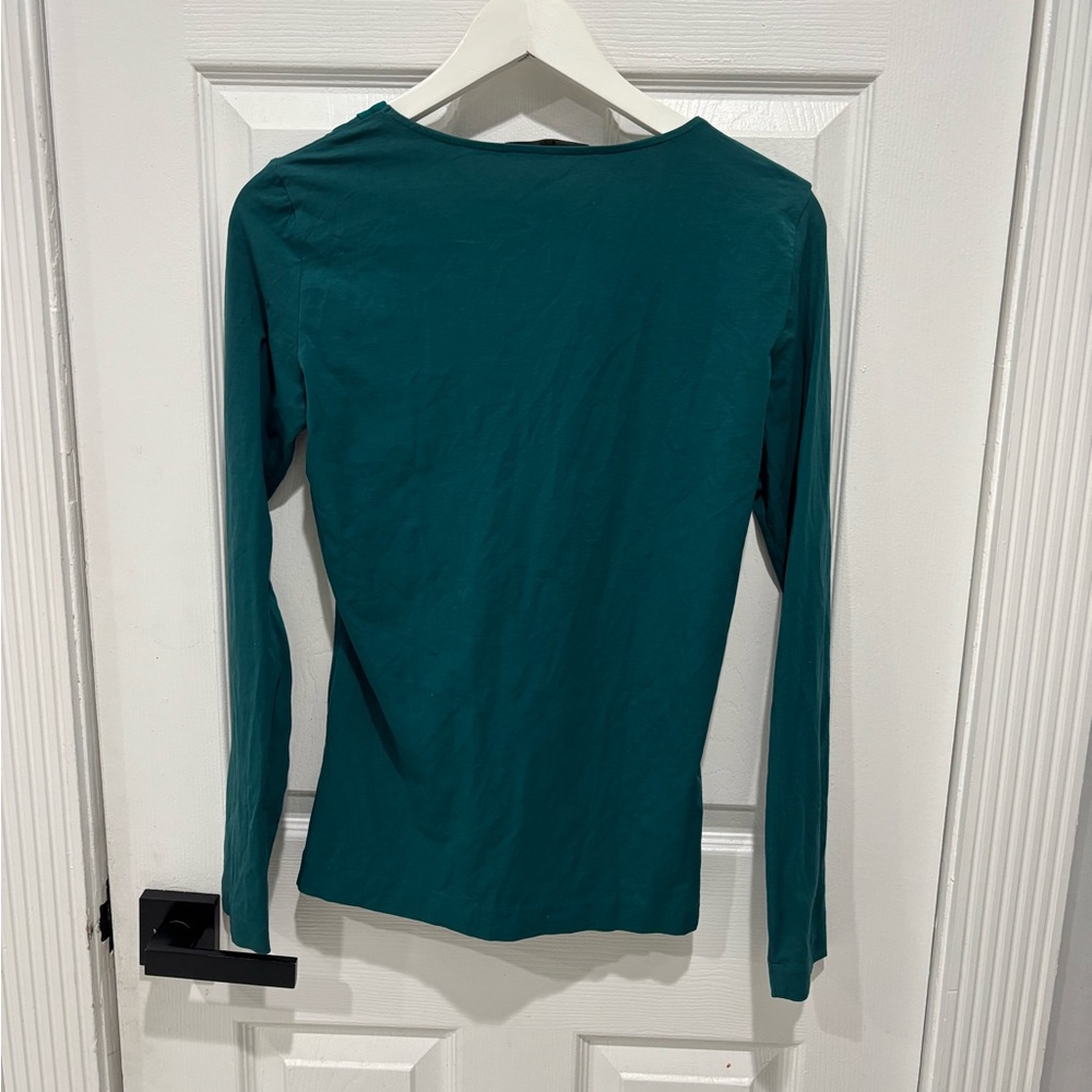 BOSS Dark Green Women's Top - Picture 4 of 6
